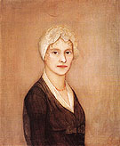 Portrait of a Young Woman possibly Mrs Hardy - Ammi Phillips