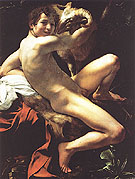 Saint John the Baptist c1599 - Caravaggio