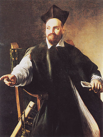 Portrait of Maffeo Barberini c1598 - Caravaggio reproduction oil painting