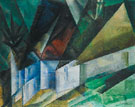 Normannishes Dorf 1 Norman Village 1918 - Lyonel Feininger