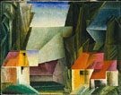 Hopfgarten 1920 - Lyonel Feininger reproduction oil painting
