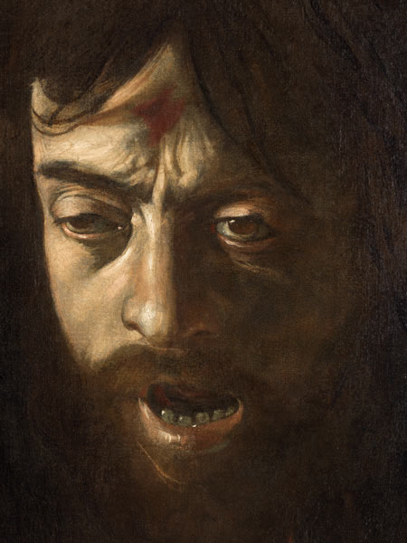 Head of Goliath c1605 - Caravaggio reproduction oil painting