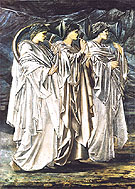 The Challenge in the Wilderness c1894 - Edward Burne-Jones