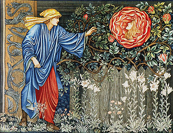 The Heart of the Rose 1901 - Edward Burne-Jones reproduction oil painting