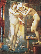 The Godhead Fires c1868 - Edward Burne-Jones reproduction oil painting