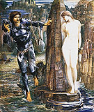 The Rock of Doom c1884 - Edward Burne-Jones reproduction oil painting