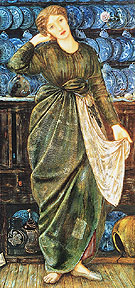 Cinderella 1863 - Edward Burne-Jones reproduction oil painting