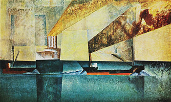 Marine 1927 - Lyonel Feininger reproduction oil painting