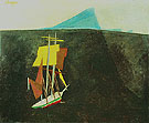 The Blue Island 1934 - Lyonel Feininger