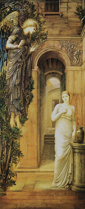 The Annunciation c1876 - Edward Burne-Jones