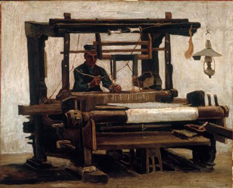 The Loom 1884 - Vincent van Gogh reproduction oil painting