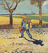 The Artist on the Road to Tarascon 1888 - Vincent van Gogh