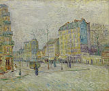Boulevard de Clichy 1887 - Vincent van Gogh reproduction oil painting