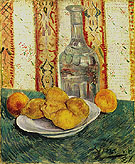 Still Life with Carafe and Lemons 1887 - Vincent van Gogh reproduction oil painting