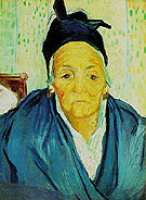 An Old Woman from Arles 1888 - Vincent van Gogh reproduction oil painting