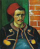 The Zouave June 1888 - Vincent van Gogh reproduction oil painting