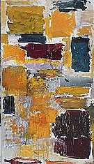 Plowed Field Section 3 - Joan Mitchell reproduction oil painting