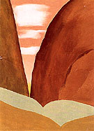 Canyon No II c1965 - Georgia O'Keeffe