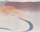 Road Past The View I 1964 - Georgia O'Keeffe reproduction oil painting