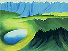 Mountains And Lake 1961 - Georgia O'Keeffe