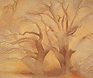 Winter Cottonwood Trees East 3 1953 - Georgia O'Keeffe