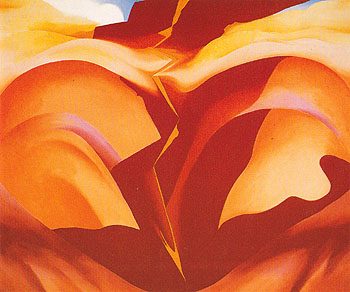 Black Place No IV 1944 - Georgia O'Keeffe reproduction oil painting