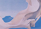 Pelvis With Pedernal 1943 - Georgia O'Keeffe reproduction oil painting