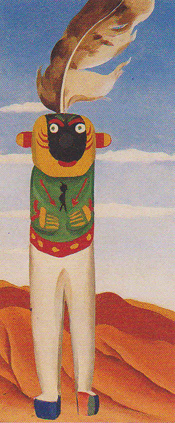 A Man From The Desert 1941 - Georgia O'Keeffe reproduction oil painting