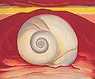 Red Hill And White Shell 1938 - Georgia O'Keeffe