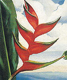Crabs Claw Ginger Hawaii 1939 - Georgia O'Keeffe reproduction oil painting