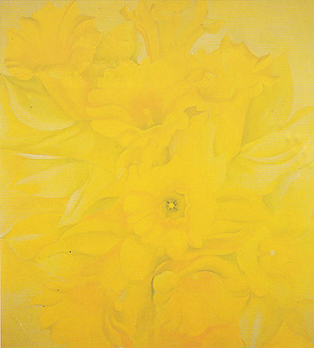 Jonquils No IV 1936 - Georgia O'Keeffe reproduction oil painting