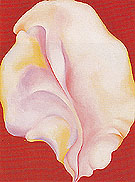 Shell On Red 1931 - Georgia O'Keeffe