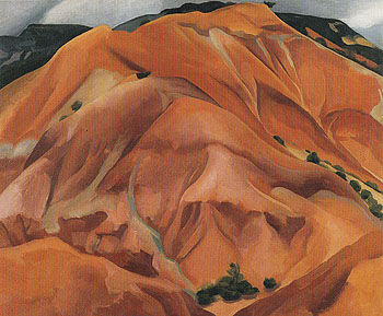 The Mountain New Mexico 1931 - Georgia O'Keeffe reproduction oil painting