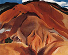 Red Hills Beyond Abiquiu 1930 - Georgia O'Keeffe reproduction oil painting