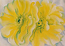 Yellow Cactus 1929 - Georgia O'Keeffe reproduction oil painting