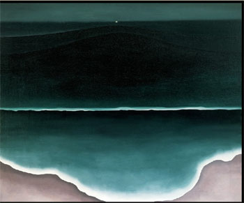 Wave Night 1928 - Georgia O'Keeffe reproduction oil painting