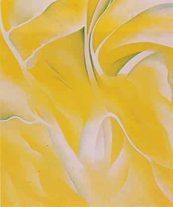 Last Yellow White Birch 1928 - Georgia O'Keeffe reproduction oil painting