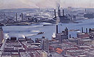 East River From Both Story Of Shelton Hotel 1928 - Georgia O'Keeffe
