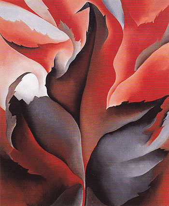 The Red Maple At Lake George 1926 - Georgia O'Keeffe reproduction oil painting