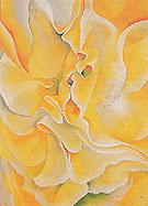 Yellow Sweet Peas 1925 - Georgia O'Keeffe reproduction oil painting