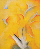 Autumn Trees The White Birch 1924 - Georgia O'Keeffe reproduction oil painting