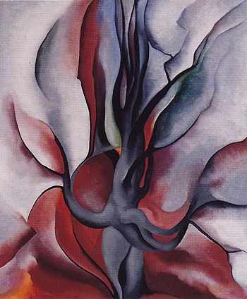 Autumn Trees The Maple 1924 - Georgia O'Keeffe reproduction oil painting