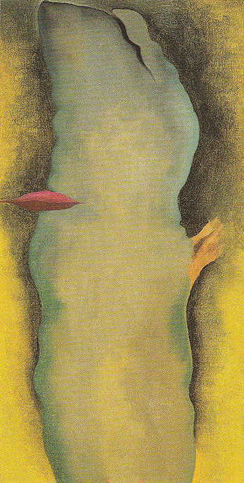 Portrait Of A Day Second Day 1924 - Georgia O'Keeffe reproduction oil painting