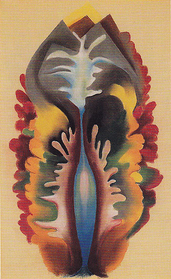 Abstraction Seaweed And Water Maine 1920 - Georgia O'Keeffe reproduction oil painting