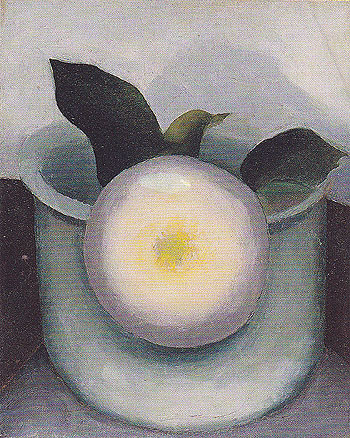Flower And Vase 1921 - Georgia O'Keeffe reproduction oil painting