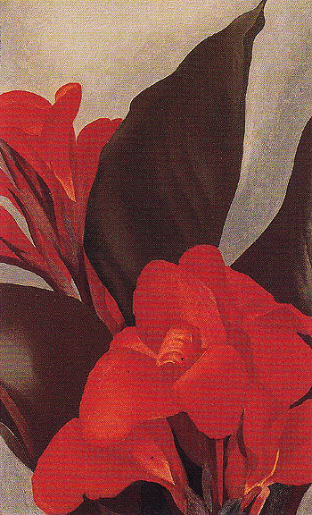 Cannas 1919 - Georgia O'Keeffe reproduction oil painting