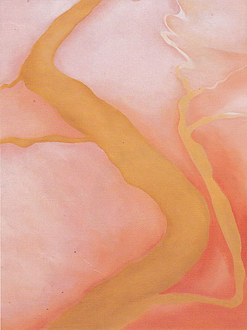 It Was Yellow And Pink 3 1960 - Georgia O'Keeffe reproduction oil painting