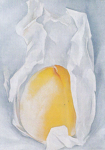 Peach 1927 - Georgia O'Keeffe reproduction oil painting