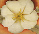 White Flower On Red Earth 1 1943 - Georgia O'Keeffe