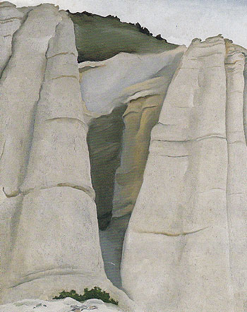 From The White Place 1940 - Georgia O'Keeffe reproduction oil painting